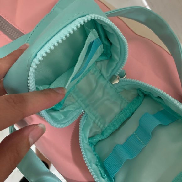 Believe In Magic Turquoise Castle Zip mini pouch - Picture 3 of 6